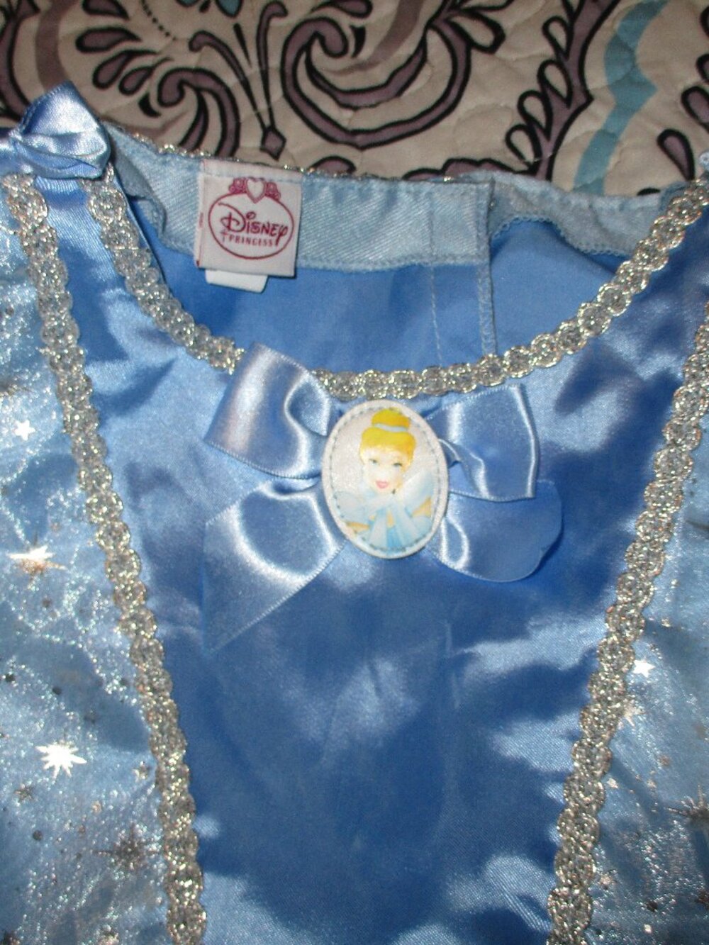 Disney  Cinderella Dress Costume sz 4-5 girls Toys R US - Picture 6 of 7